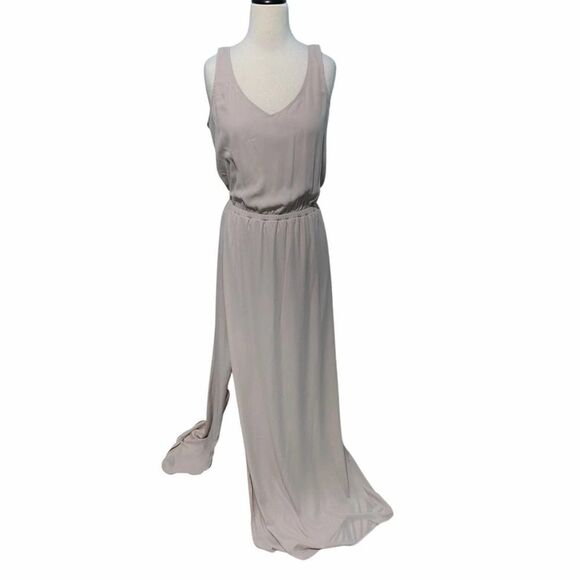 Show Me Your Mumu Kendall Maxi Dress Show Me The Ring Crisp‎ Bridesmaid Small - Picture 6 of 15